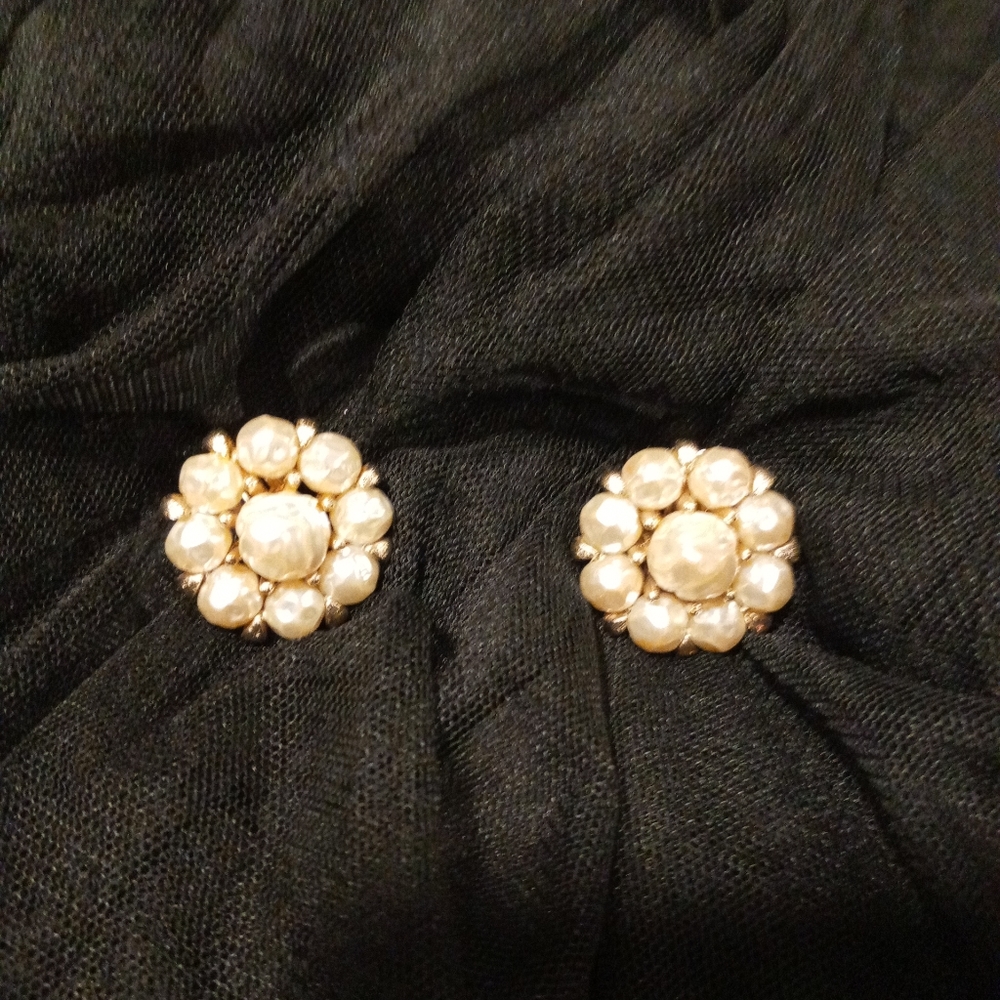 Miriam Haskell Clip Earrings